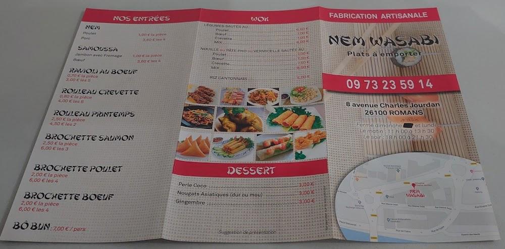 Traiteur NEM WASABI - Menu Image 3